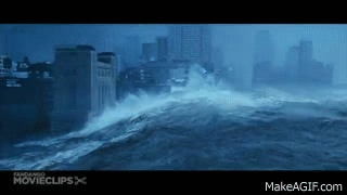 Animation of a Tsunami
